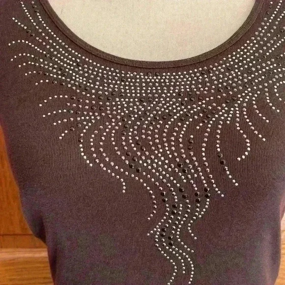 Express Vintage y2k pop star tank top Embellished - Picture 2 of 6